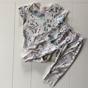 Hanna Andersson Bodysuit & Pants Set